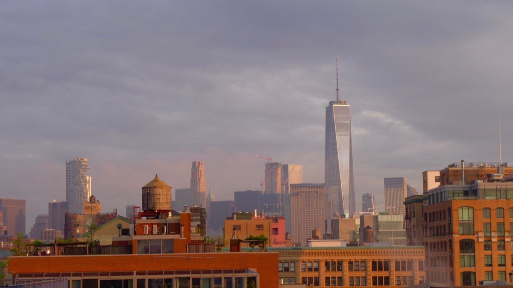 Imagen de la Freedom Tower des de la terraza del nuevo Whitney Museum