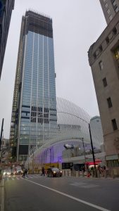 Imatge de la Torre Three W.Trade Center en construcció. Desembre 2016