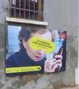 18. Cartell de la proposta catalana a la Biennale de Venècia, 2017. La Venezia che non si vede.