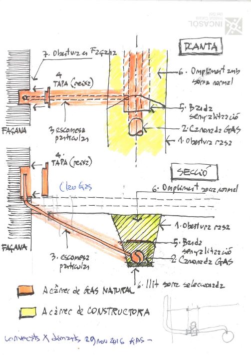 Croquis de l'obra