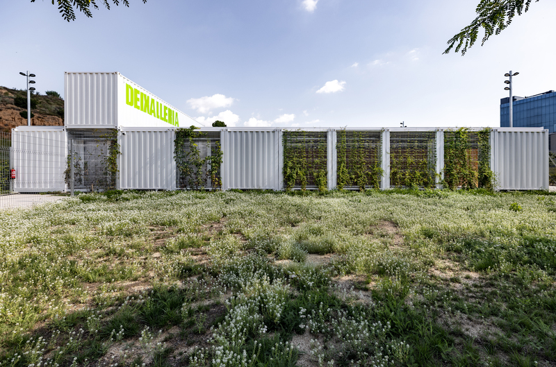 Nova Deixalleria de Sant Just: Arquitectura circular amb contenidors marítims