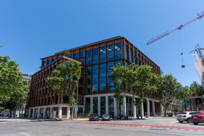 Inspire, el primer edifici d’oficines neutre en carboni de Barcelona